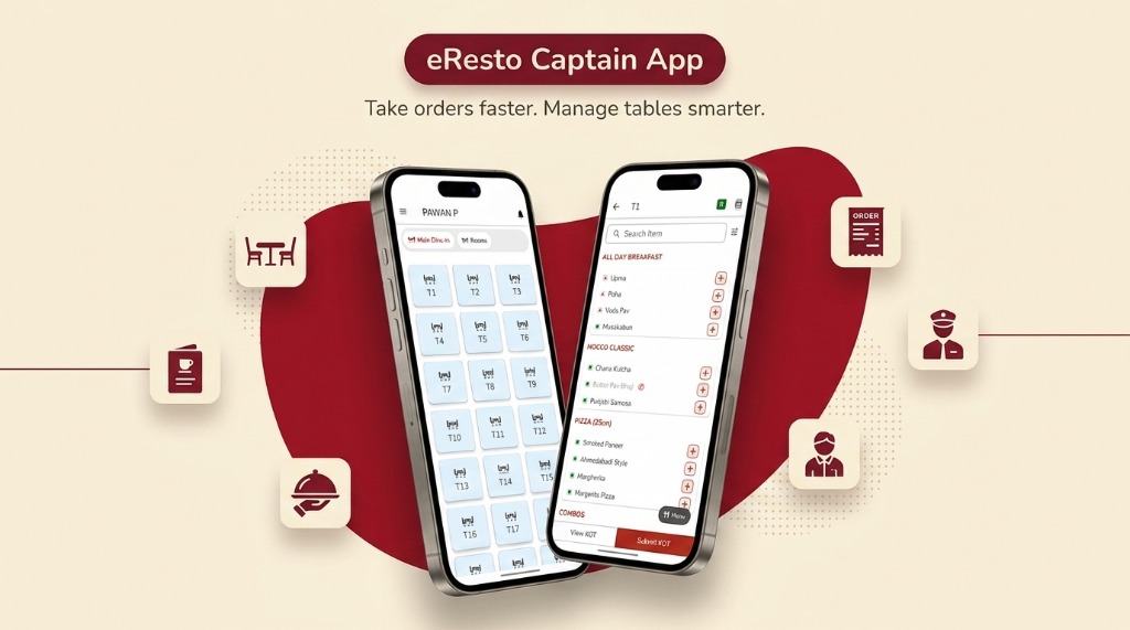 eresto Captain order screen