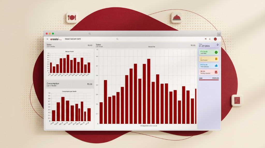 eresto Plus dashboard